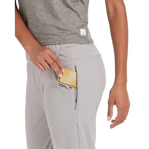 Vuori Miles Ankle Pant Clay Performance Stretch Zip Pocket Women's M VW404 - Picture 10 of 10